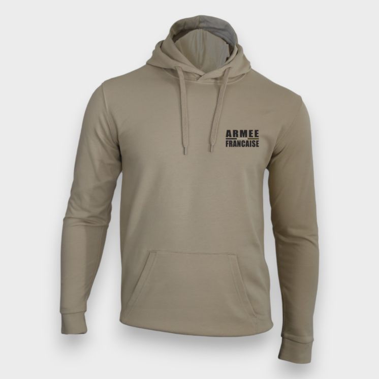 Sweat-shirt Armée Française BR Light Sand