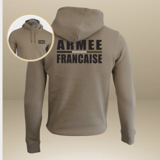 Sweat-shirt 350g Armée Française BR Wet Sand