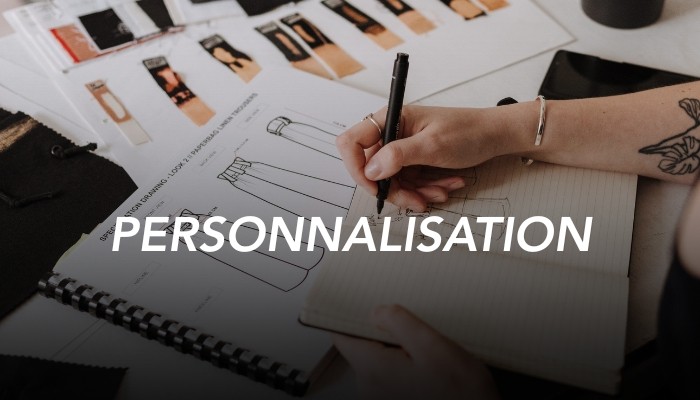PERSONNALISATION