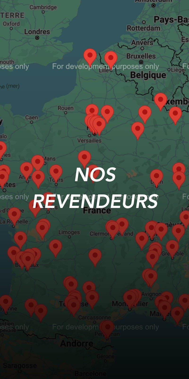 NOS REVENDEURS